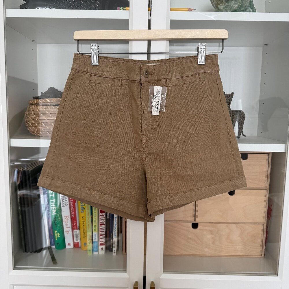 Madewell Emmett Dark Khaki Shorts NWT! Size 26 NWT! ($60)